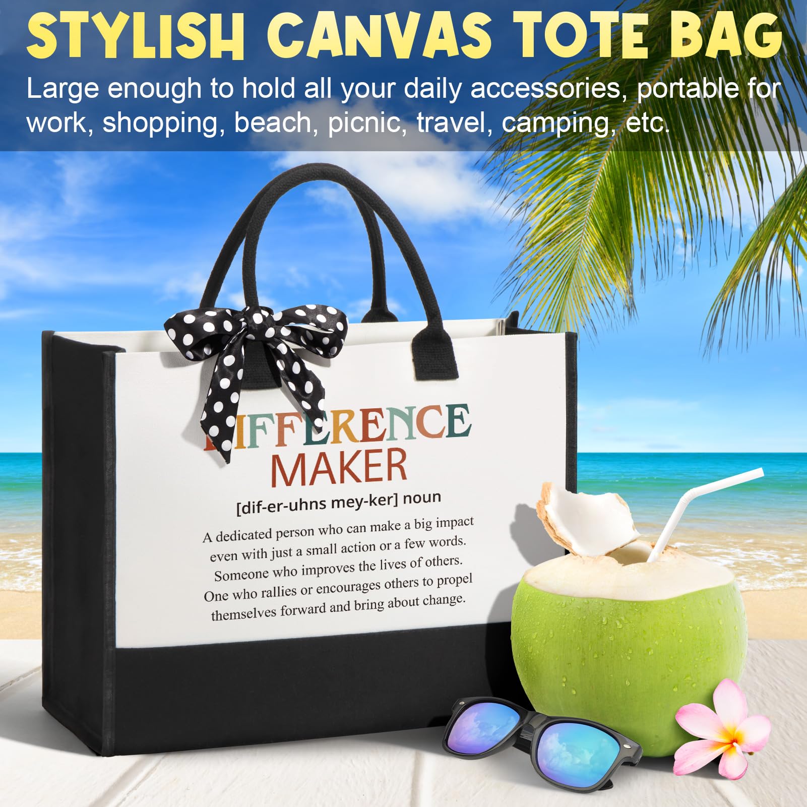 Christian Gifts for Christian Women Faith, Inspirational Religious Gifts for Catholic Women Spiritual Bible Gift Mothers Day Easter Birthday Gift for Womens Mom Sister Friend Wife Coworker w/ Tote Bag