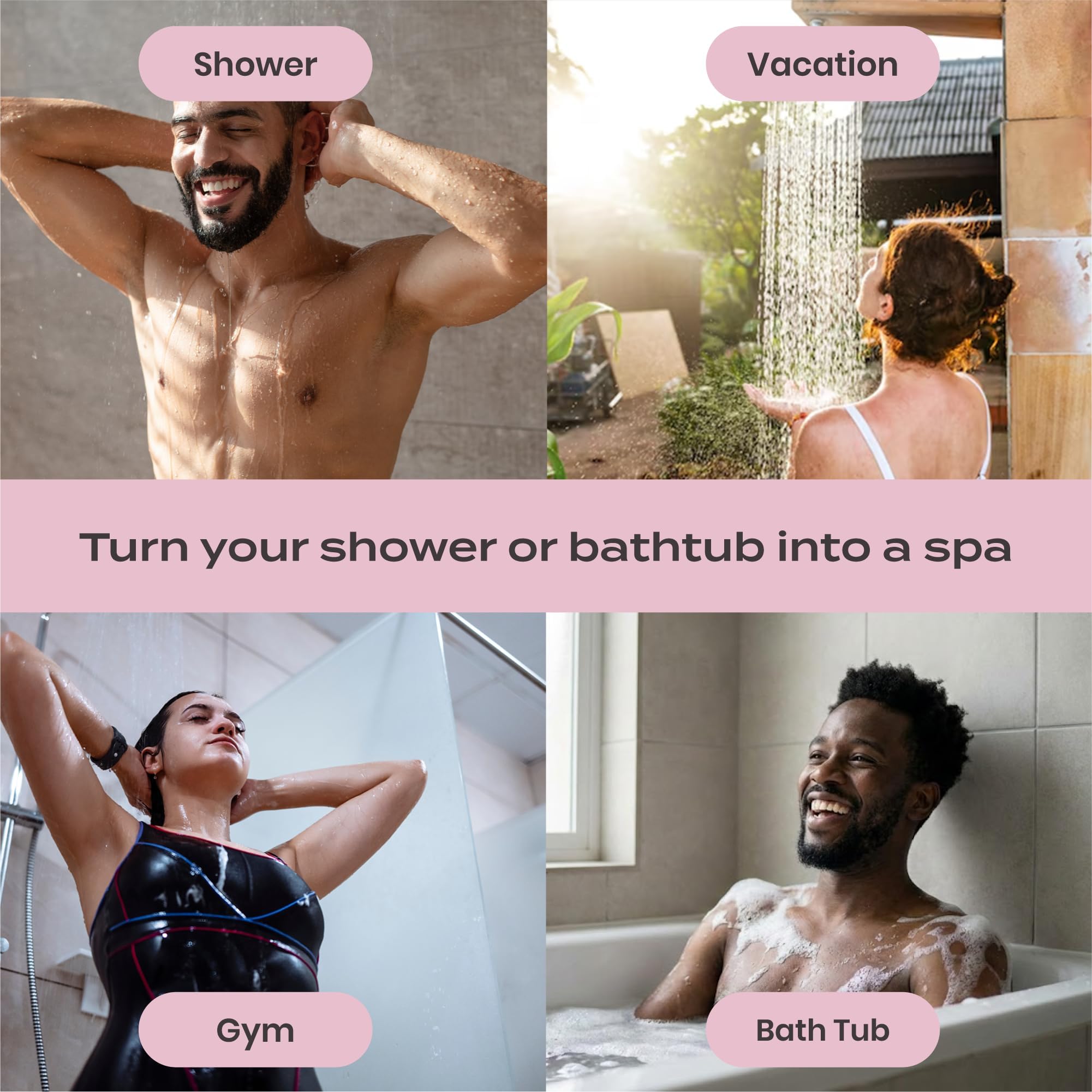 Body Restore Shower Steamers Aromatherapy 6 Pack – Mothers Day Gifts for Mom, Birthday Gifts for Women, Relaxation Stress Relief Self Care – Bloom