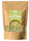 Diyon's dried lemon grass cut 1 oz (28g) with stand up resealable pouch.