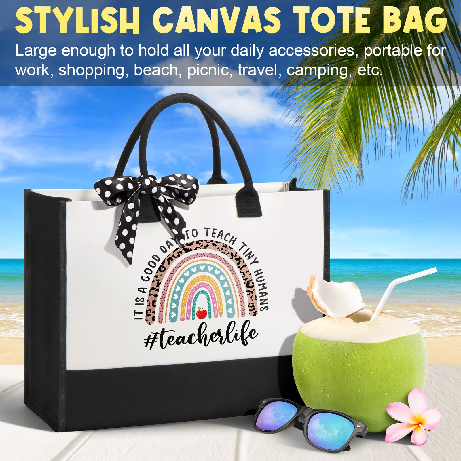 Christian Gifts for Christian Women Faith, Inspirational Religious Gifts for Catholic Women Spiritual Bible Gift Mothers Day Easter Birthday Gift for Womens Mom Sister Friend Wife Coworker w/ Tote Bag