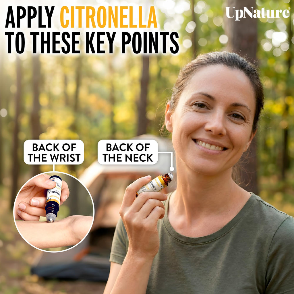 UpNature Calm Essential Oil Roll On - Self Care Gifts for Mom Women Her - 100% Natural Aromatherapy Blend for Relaxation Relief