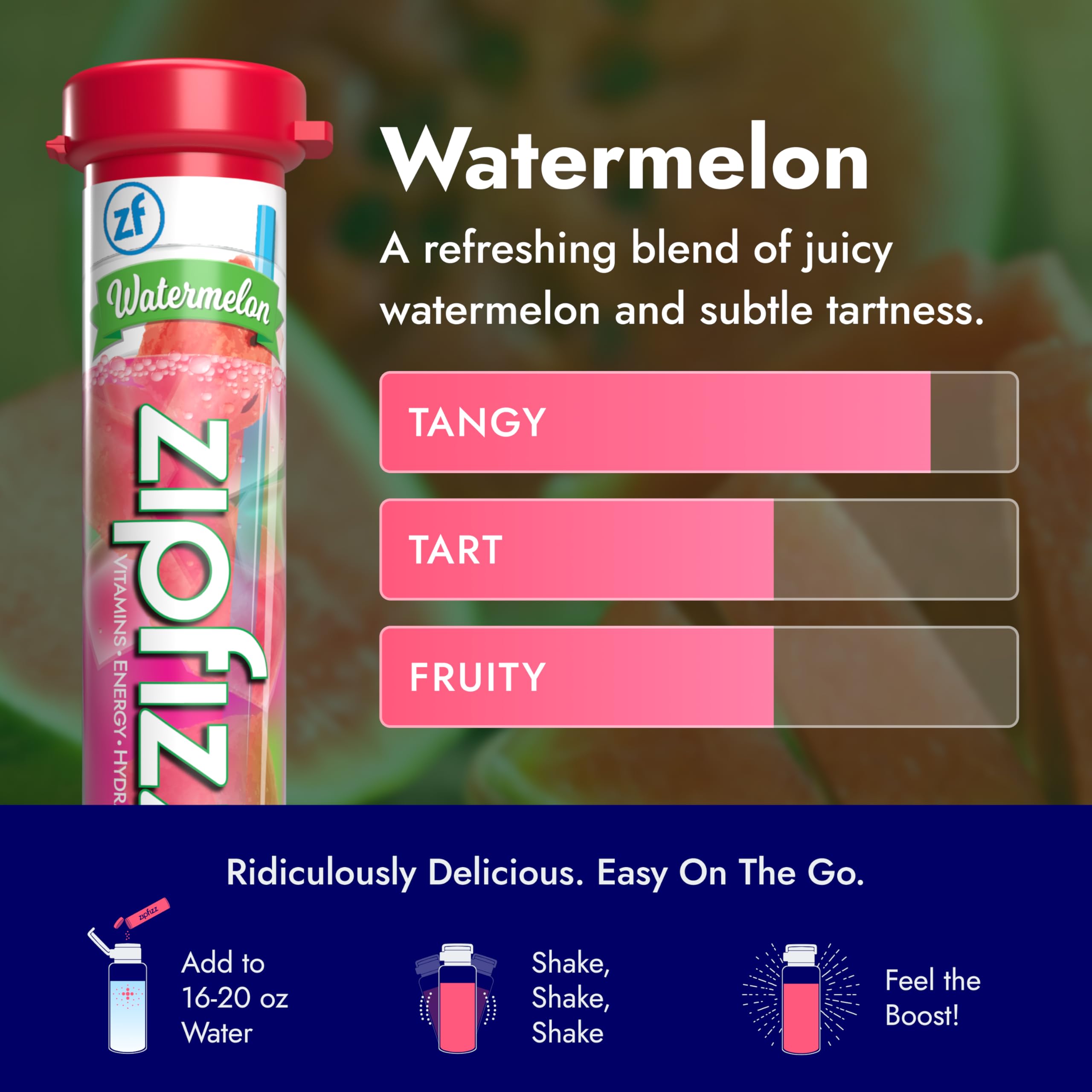 Zipfizz Daily Energy Drink Powder, Variety Pack, 15 Pack | 3-in-1 Sustained Energy, Rapid Hydration, and Essential Vitamins | Sugar-Free | Electrolyte Powder | Contains Vitamin B-12 & Antioxidants