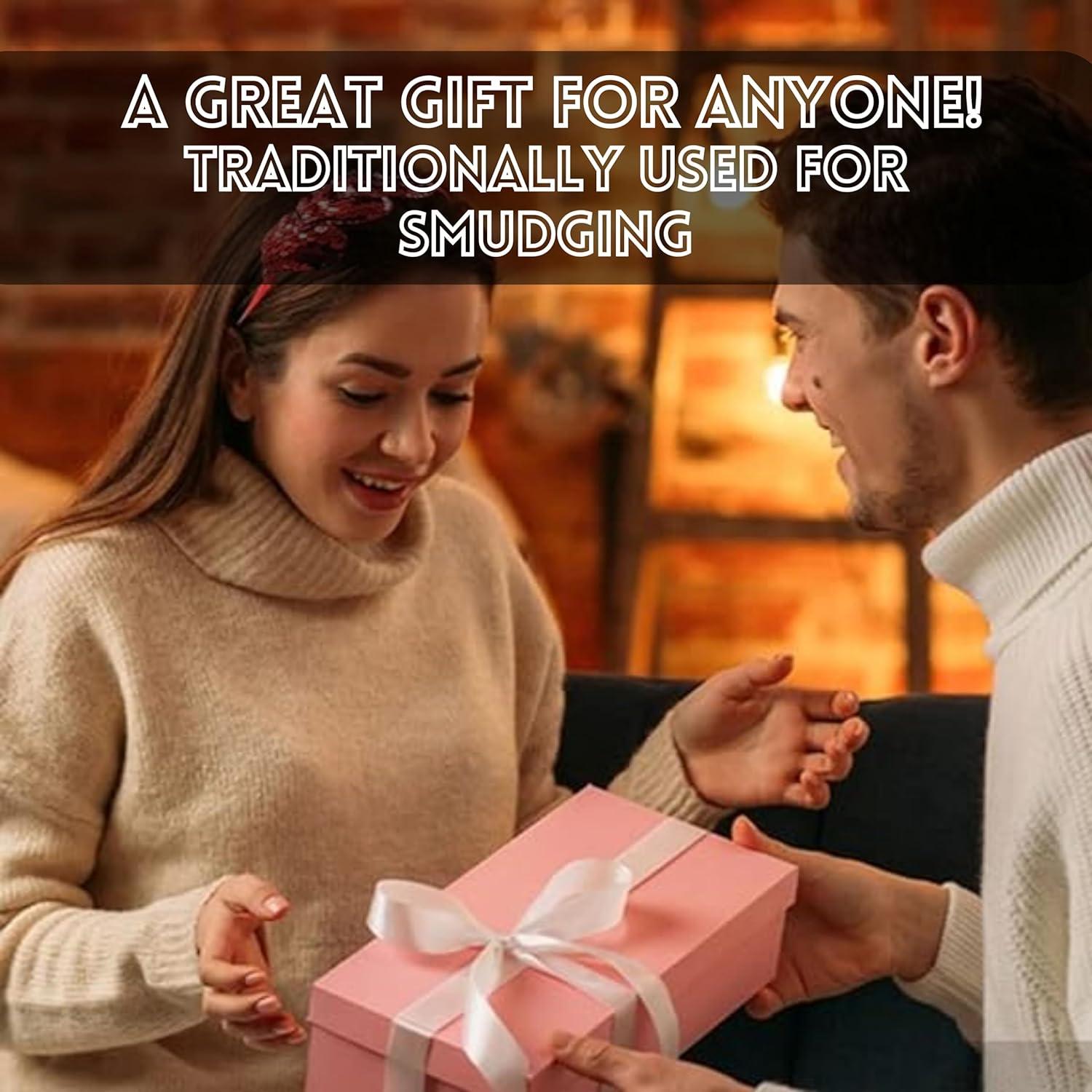 SOUL STICKS 3 Pack White Sage Orange Cinnamon Sage Smudge Sticks for Money Cleansing House, Abundance, Money, Negative Energy Cleanse, and Smudging with Starter Guide | 4 Inch Bundles