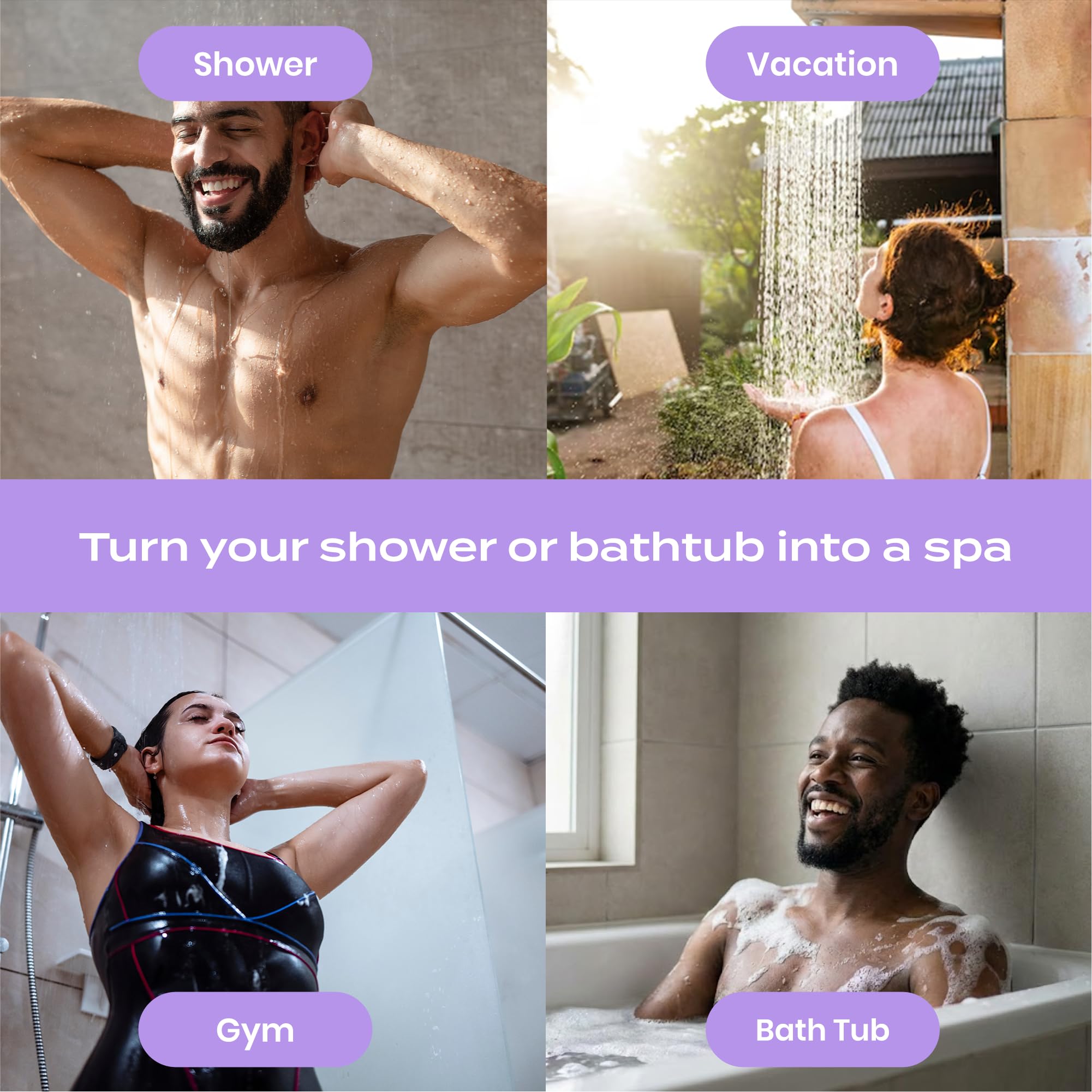 Body Restore Shower Steamers Aromatherapy 6 Pack – Mothers Day Gifts for Mom, Birthday Gifts for Women, Relaxation Stress Relief Self Care – Bloom