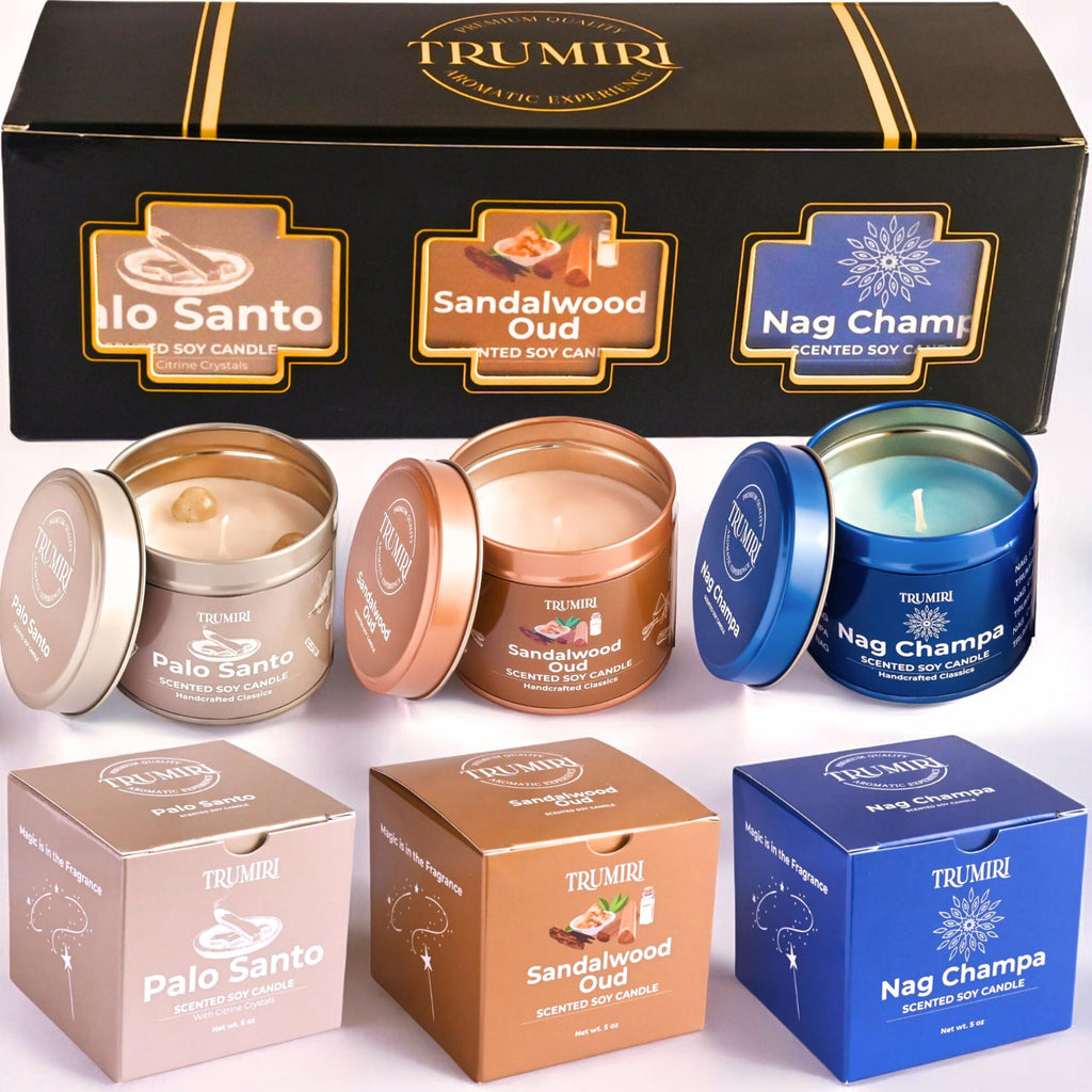 Sage Candle for Cleansing House Negative Energy Smudge Kit - 5oz Soy Wax Natural Clean Organic Non Toxic - Aromatherapy Spiritual Meditation Gifts - Long Lasting Highly Scented Candel with Crystals