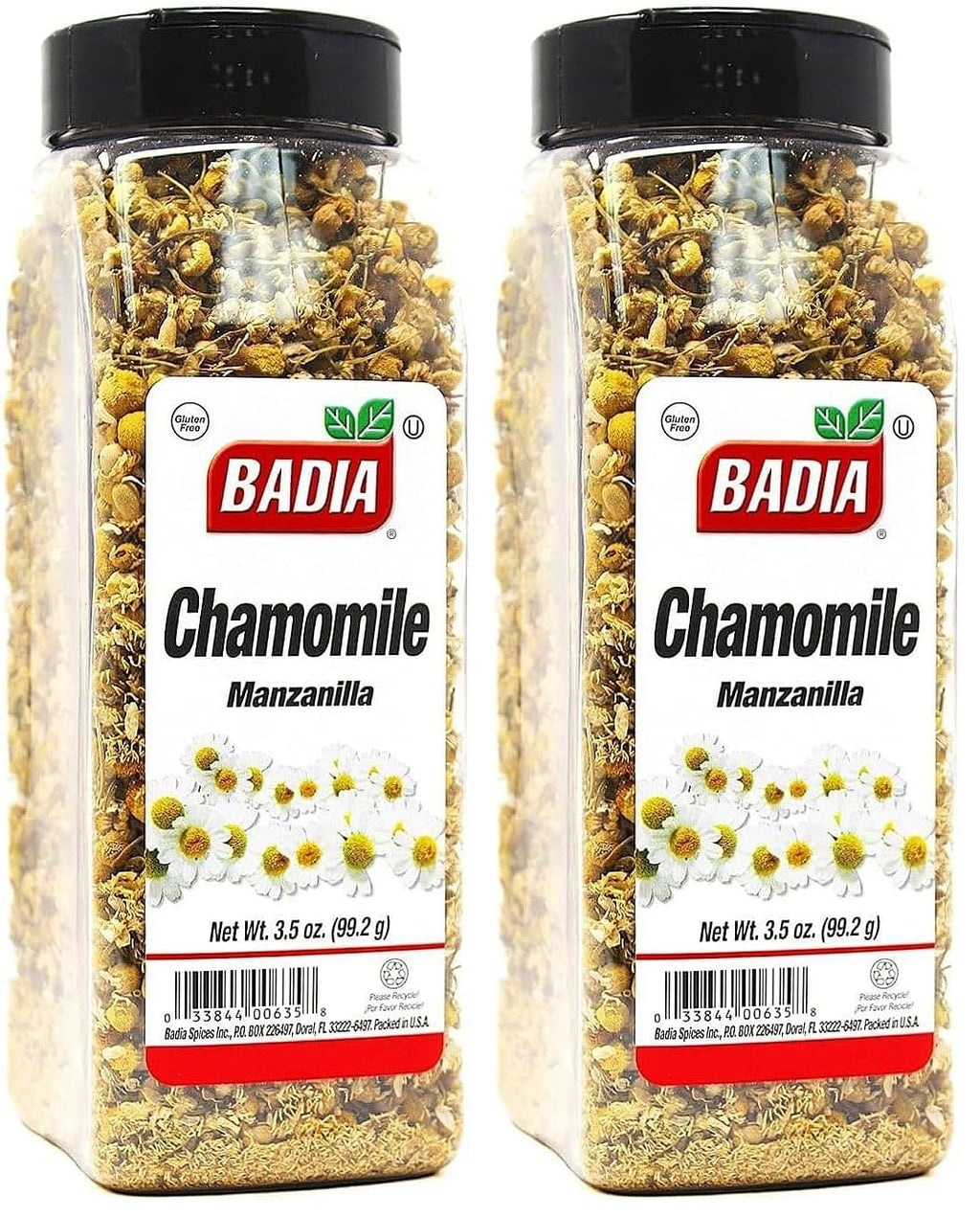 Badia Chamomile, 3.5 oz – Premium Dried Chamomile Flowers for Herbal Tea