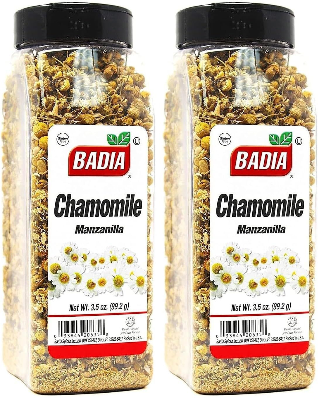 Badia Chamomile, 3.5 oz – Premium Dried Chamomile Flowers for Herbal Tea