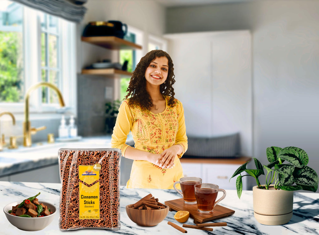 Rani Cinnamon Sticks 7oz (200g) - 36-44 Sticks - Strong Aroma, Perfect for Baking, Cooking & Beverages | 3+ Inches Length - Cassia Saigon Cinnamon from Vietnam | Kosher