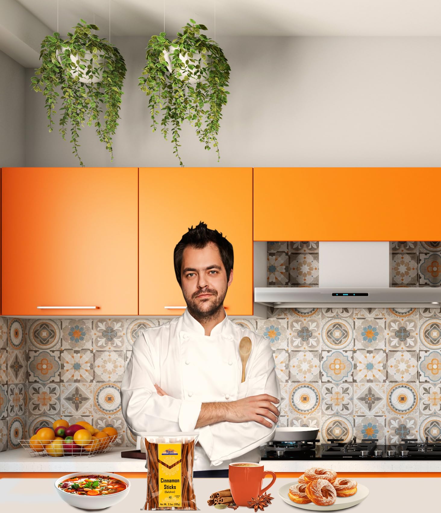 Rani Cinnamon Sticks 7oz (200g) - 36-44 Sticks - Strong Aroma, Perfect for Baking, Cooking & Beverages | 3+ Inches Length - Cassia Saigon Cinnamon from Vietnam | Kosher