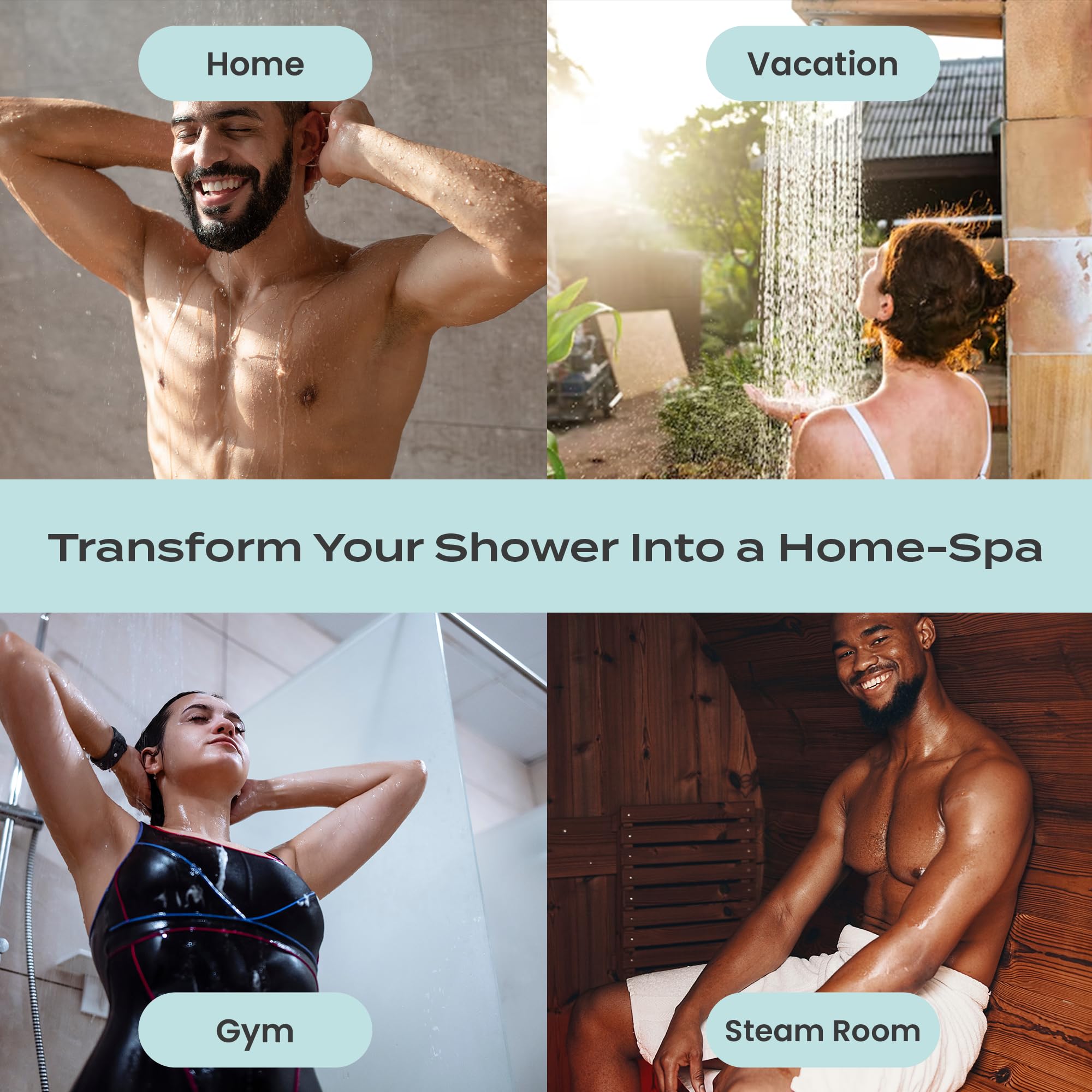 Body Restore Shower Steamers Aromatherapy 6 Pack – Mothers Day Gifts for Mom, Birthday Gifts for Women, Relaxation Stress Relief Self Care – Bloom