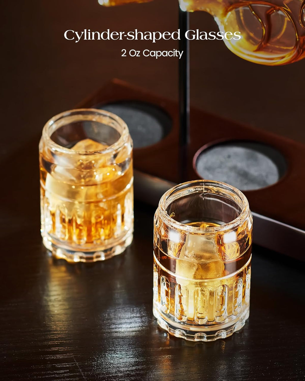 Birthday Gifts for Men Dad, Kollea Gun Whiskey Decanter Set with Shot Glass, Cool Anniversary Ideas for Him Husband Brother, Funny Military Retirement Present, Home Bar Drinking Party, Valentine's Day