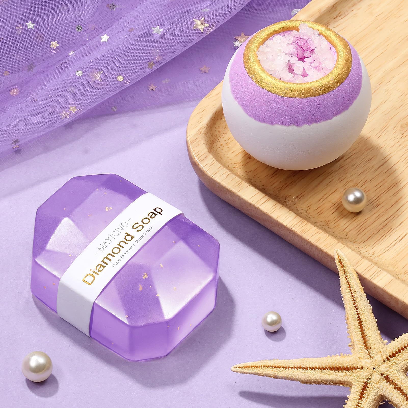 Mothers Day Birthday Gifts for Women Self Care Get Well Soon Gifts, Rose Relaxing Spa Gift Basket Thinking of You Care Package with Flannel Blanket, Unique Gift for Her Mom Wife Grandma Friend Sister