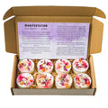 Tealight Soy Candles with Crystals and Herbs, Handmade Energy Candles, Aromatherapy Candles. (Mixed)