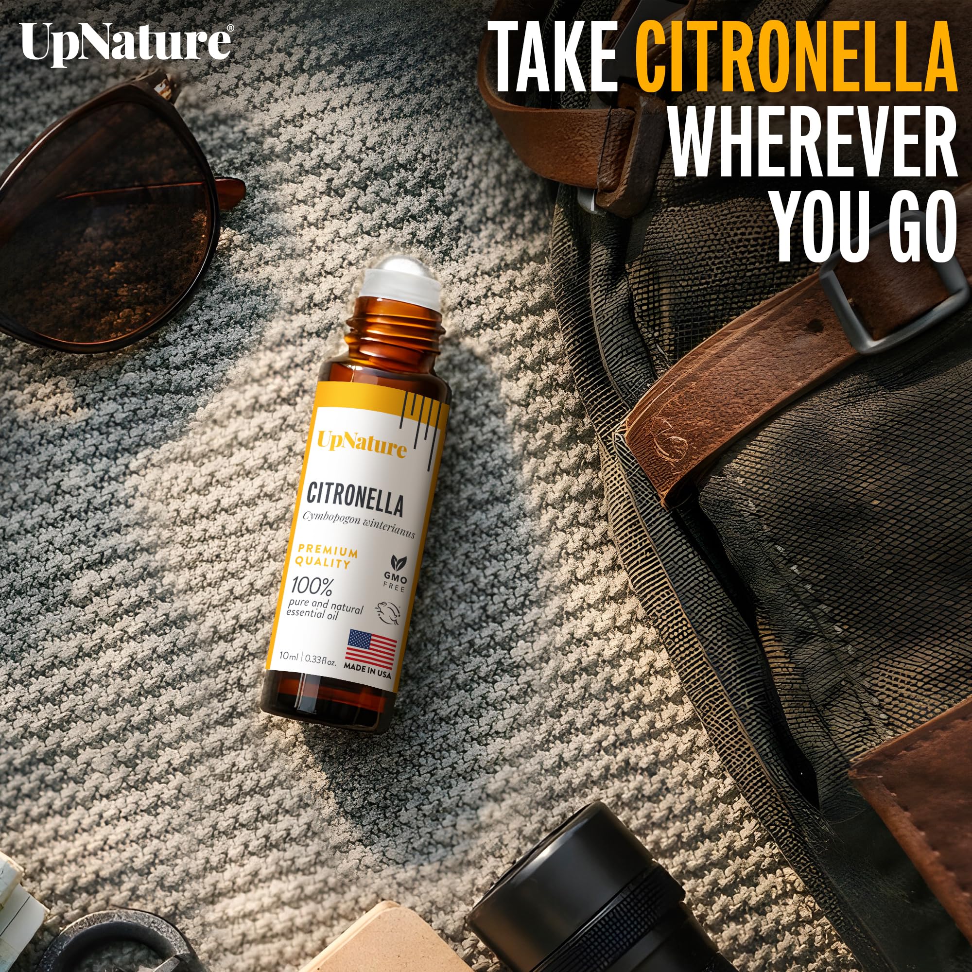 UpNature Calm Essential Oil Roll On - Self Care Gifts for Mom Women Her - 100% Natural Aromatherapy Blend for Relaxation Relief