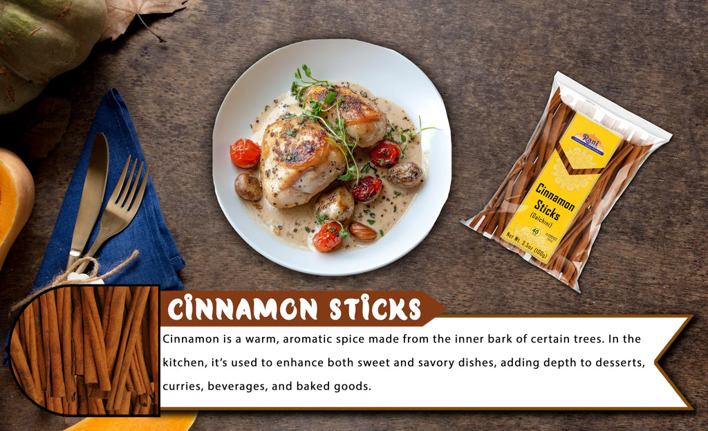 Rani Cinnamon Sticks 7oz (200g) - 36-44 Sticks - Strong Aroma, Perfect for Baking, Cooking & Beverages | 3+ Inches Length - Cassia Saigon Cinnamon from Vietnam | Kosher