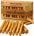 Authentic Premium Palo Santo from Peru 20 Pack of Natural Holy Wood Hand Harvested Smudging Sticks for Home Fragrance Energy Cleansing Meditation Spiritual Rituals Anti Stress Wellness Incense