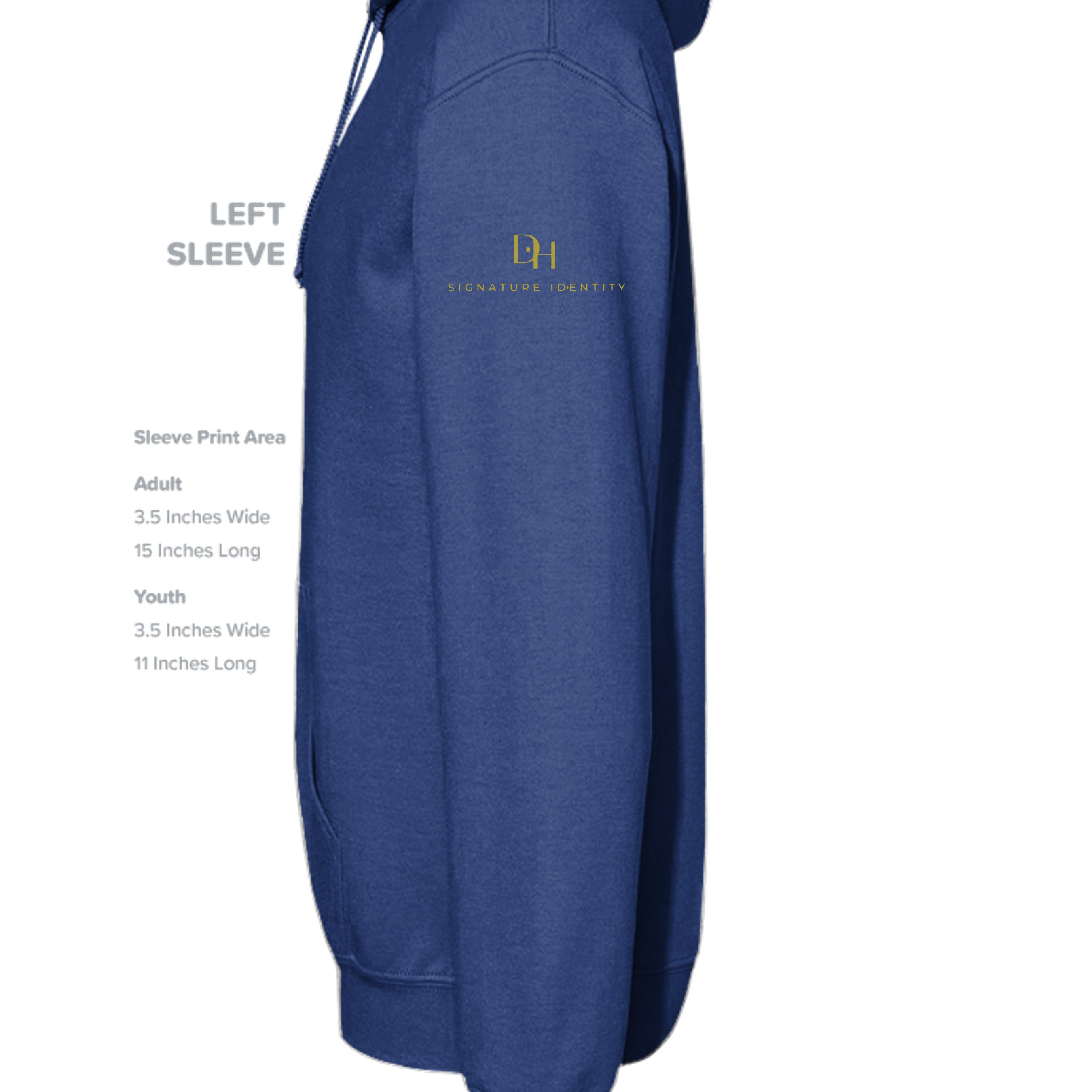 Fan Deep Royal - G185 - SLEEVE_LEFT
